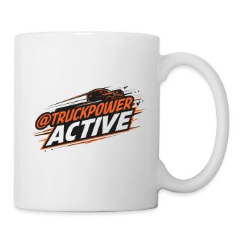 TruckPower Active Driving Logo - Mug - white - Right
