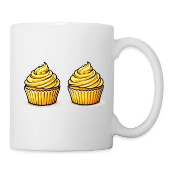 Petits gâteaux - Mug blanc - blanc - Droite