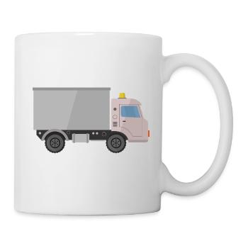Delivery truck - Mug - white - Right