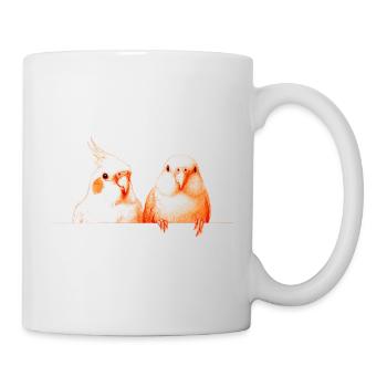 Birdies - Mug blanc - blanc - Droite