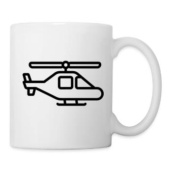 helicopter - Mug - white - Right