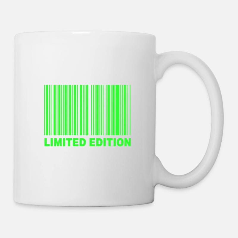 LIMITED EDITION - BARCODE  - Tasse - Weiß