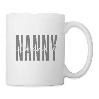 Nanny Life Granny Grandmother Mother's Day - Mug - white - Right