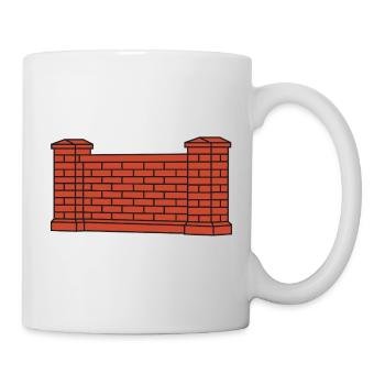 Brick Wall Urban Style - Mug - white - Right