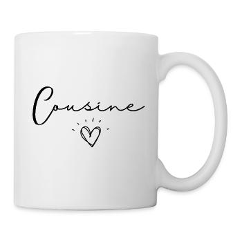 cousine - Mug blanc - blanc - Droite