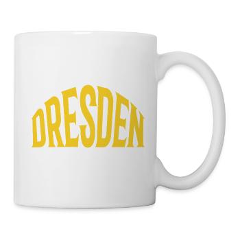 Dresden - Tasse - Weiß - Rechts