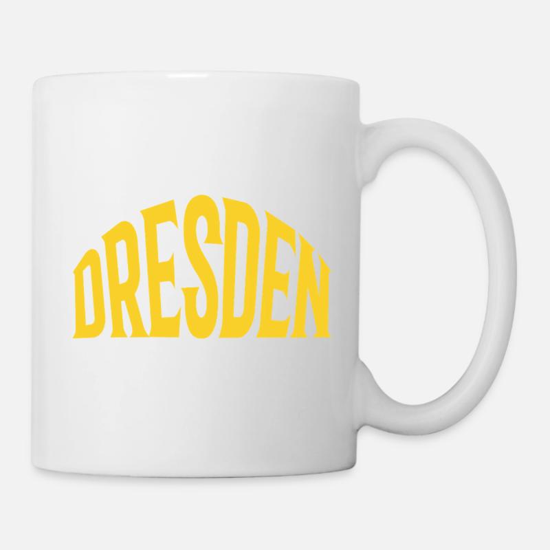 Dresden - Tasse - Weiß