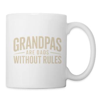 Grandpas Are Dads Without Rules - Mug - white - Right