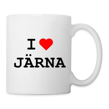 Je suis Chérie D’Anhs. - J’aime Järna - Mug blanc - blanc - Droite