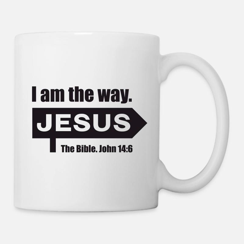 Jesus_I-am-the-way - Mug - white