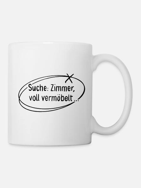 Search room, fully beaten up - Mug - white