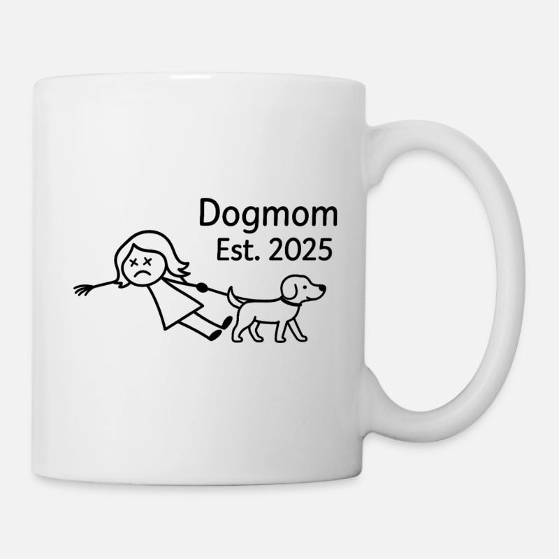 Dog Mom Est. 2025 - Mug - white