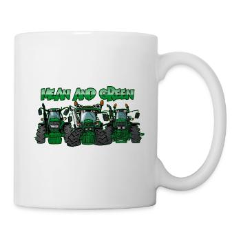 MeanAndGreenSame Brand Tractors - Mug - white - Right