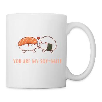 Soy-Mate Sushi Liebesduo soulmate - Tasse - Weiß - Rechts