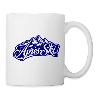 Apres Ski Berge - Tasse - Weiß - Rechts