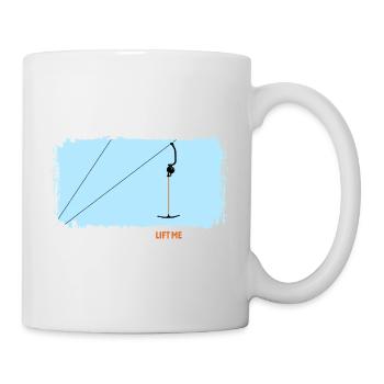 Ankerlift | Lift-me, ski, sports d’hiver, forfaits ski - Mug blanc - blanc - Droite