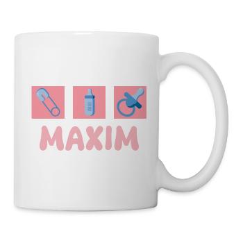 Cadeau pour Maxim - Mug blanc - blanc - Droite
