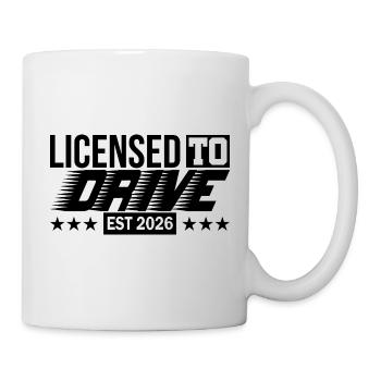Driving License 2026 Driving Test Driving License Test - Mug - white - Right