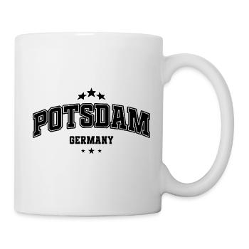 Potsdam Lettering Minimal Design - Mug - white - Right