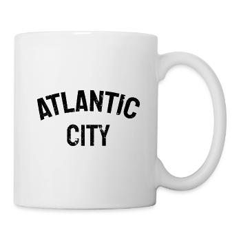 Atlantic City - Fondé en 1854 - New Jersey - États-Unis - Mug blanc - blanc - Droite