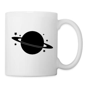 Planet - Tasse - Weiß - Rechts
