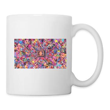 Bitcoin Bazooka – PopArt 4 - Tasse - Weiß - Rechts