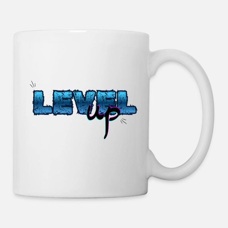 Level Up, Birthday - Mug - white