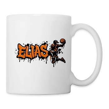 Elias Graffiti Dunk - Mug blanc - blanc - Droite