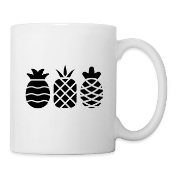 Pineapple without frills - Mug - white - Right