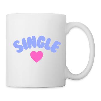 Single Selflove  - Tasse - Weiß - Rechts