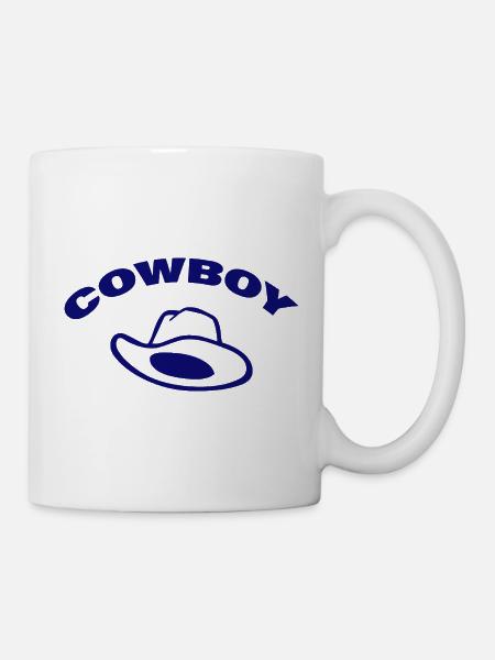 COWBOY - Tasse - Weiß