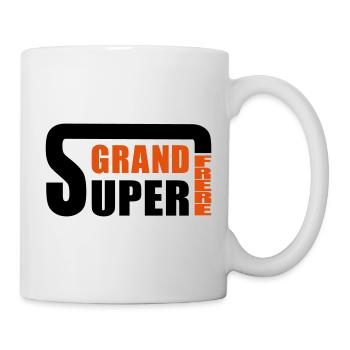 Super großer Bruder - Tasse - Weiß - Rechts