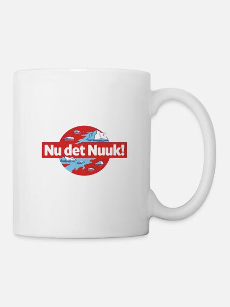 Nu det Nuuk, Groenland - Mug blanc - blanc