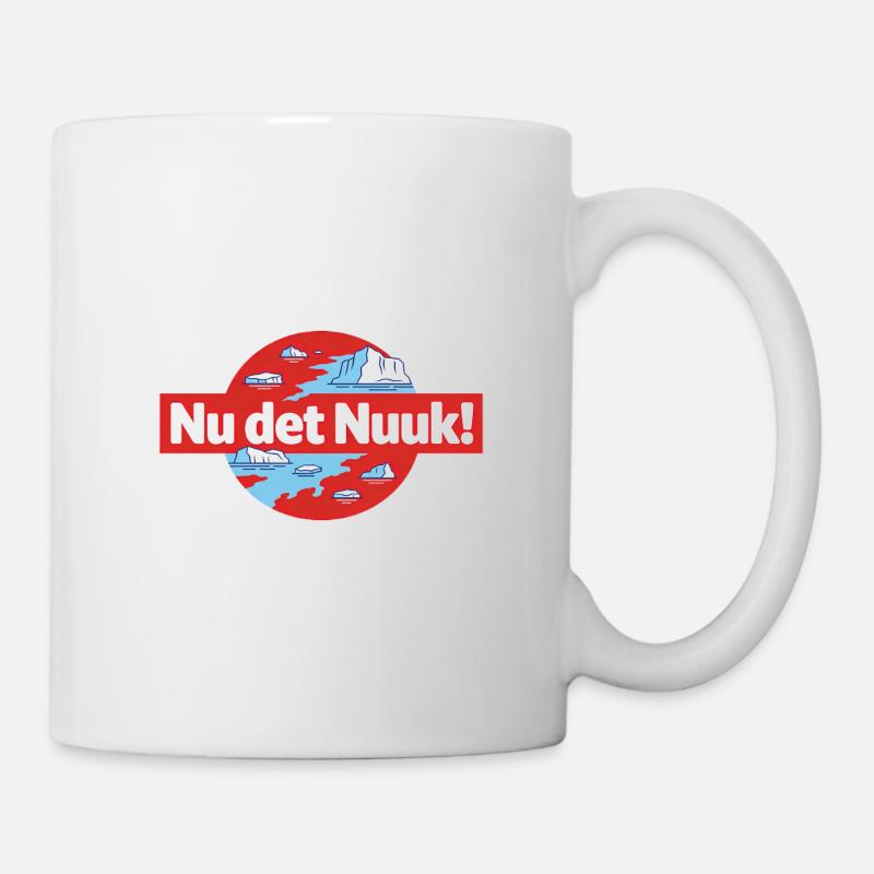 Nu det Nuuk, Greenland - Mug - white