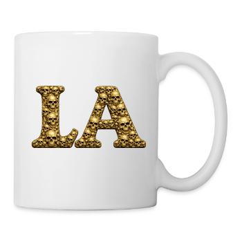 Golden Skull LA - Mug - white - Right