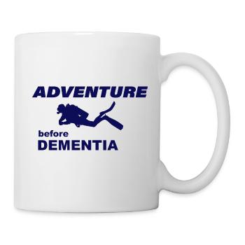 AVENTURE DE PLONGÉE - Mug blanc - blanc - Droite