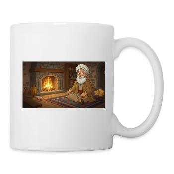 Inner Peace & Mindfulness: Design by the Fireplace - Mug - white - Right
