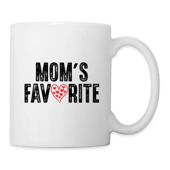Mutters  Lieblings - Tasse - Weiß - Rechts