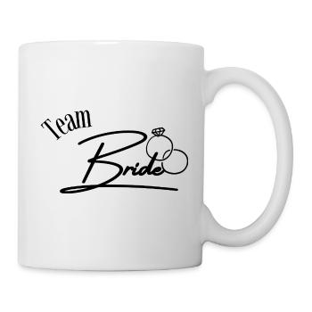 Team Bride - Tasse - Weiß - Rechts