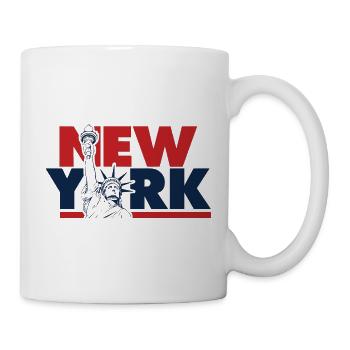 New York Freedom Graphic - Mug - white - Right