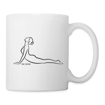 SOUL CONTOUR - Bhujangasana - Tasse - Weiß - Rechts