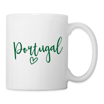 Portugal – Heart of Women, Love Portugal - Mug - white - Right