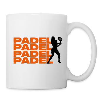 Padel Girl - Mug - white - Right