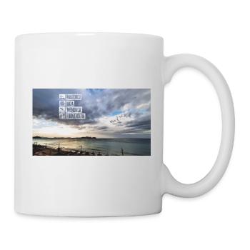 Balearen Sonnenuntergang Inseln - Tasse - Weiß - Rechts