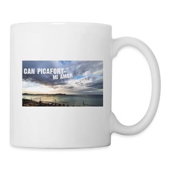 Beach Sunset Love Mallorca Can Picafort - Mug - white - Right