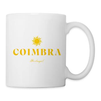 Coimbra Portugal Suncrest Gold - Tasse - Weiß - Rechts