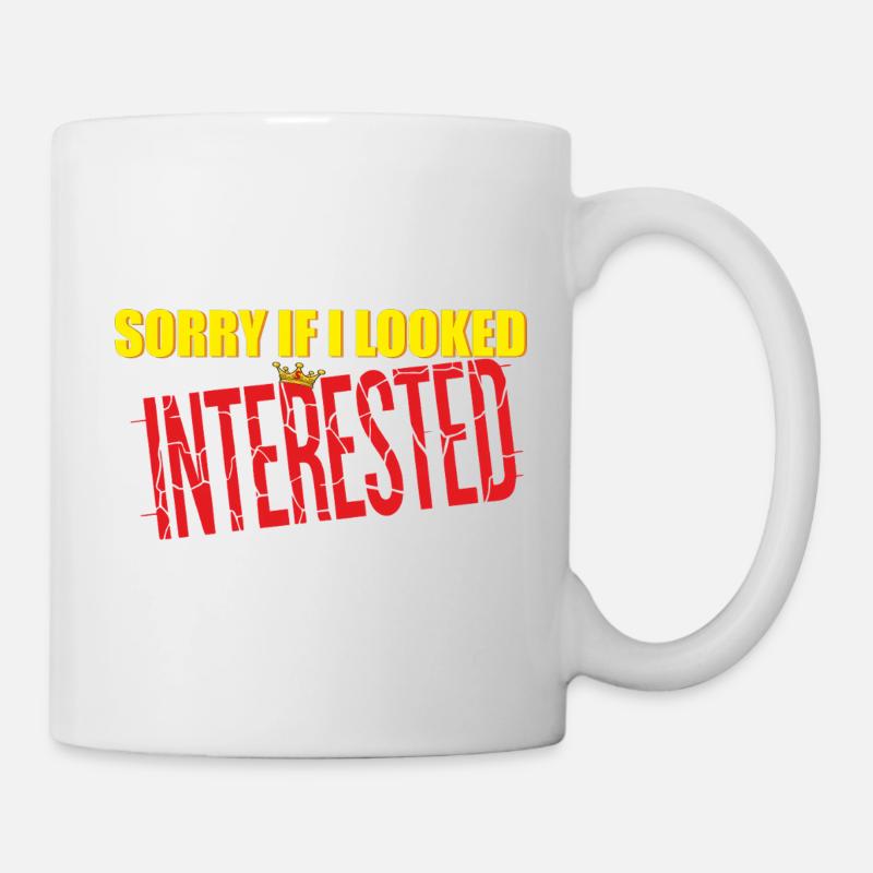sorry - Mug - white
