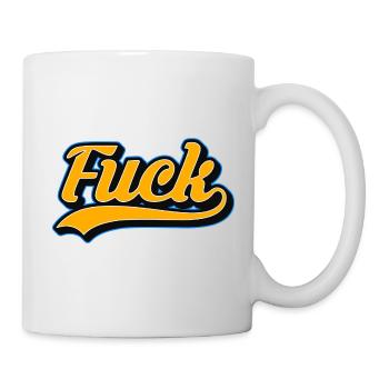F-Word Retro Script - Mug - white - Right