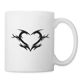 Tribal Heart - Mug - white - Right