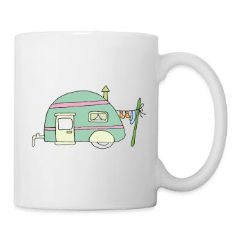 Pastel Camper Dream - Mug - white - Right